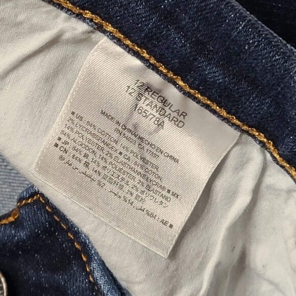 Old Navy Boot Cut Semi Evase Womens Jeans Size 12 Regular Dark Wash Denim - Picture 6 of 11